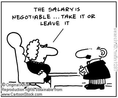 joe faris, negotiating salary,